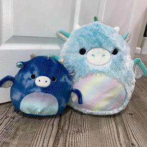 2 dragon squishmallows